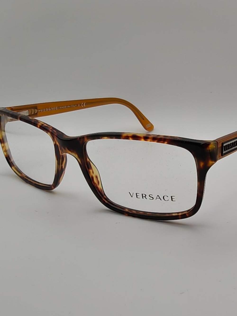 Authentic Versace Mod. 3154 Tortoiseshell Optical Eyeglass Frames with Case